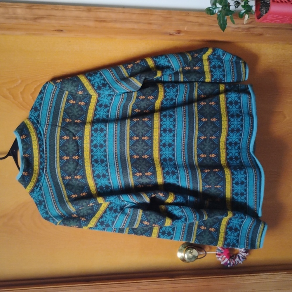 L.L. Bean Multicolor Patterned Jacket - image 4